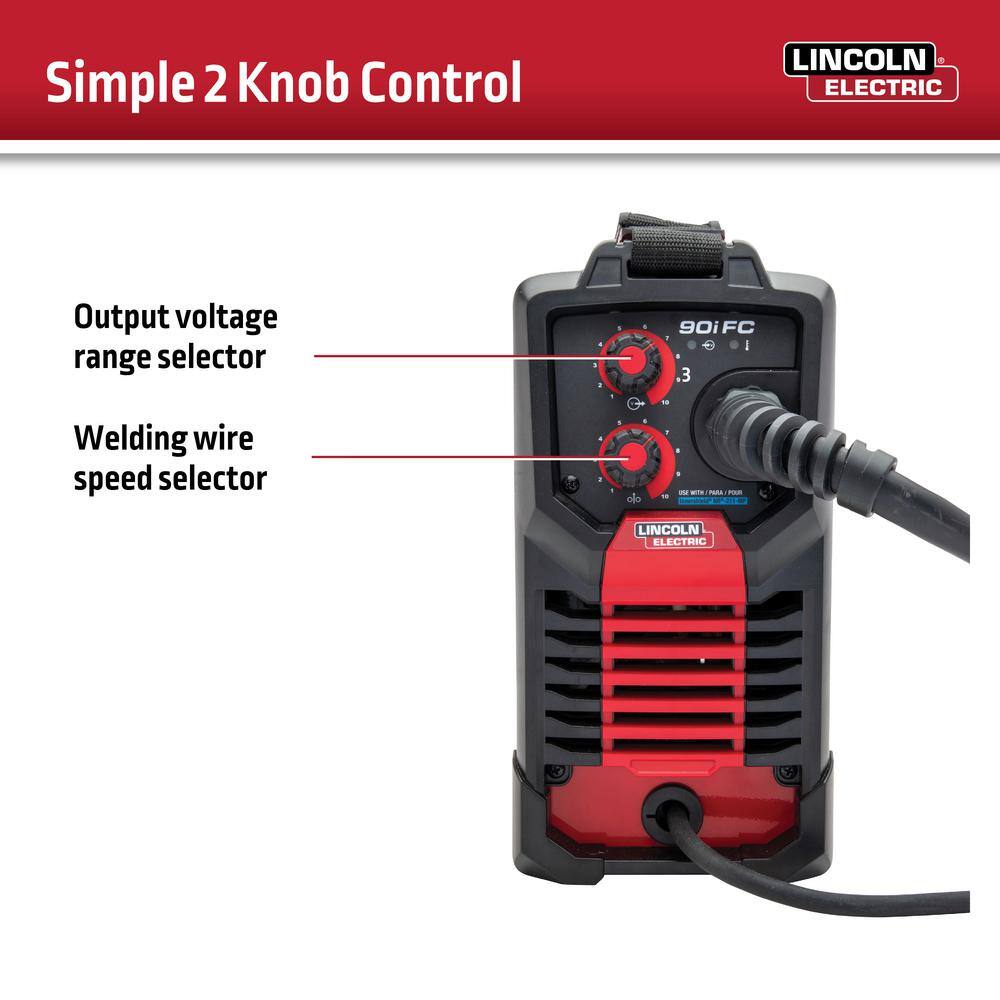 90i FC Flux-Cored Wire Feeder Welder (No Gas) K5255-1