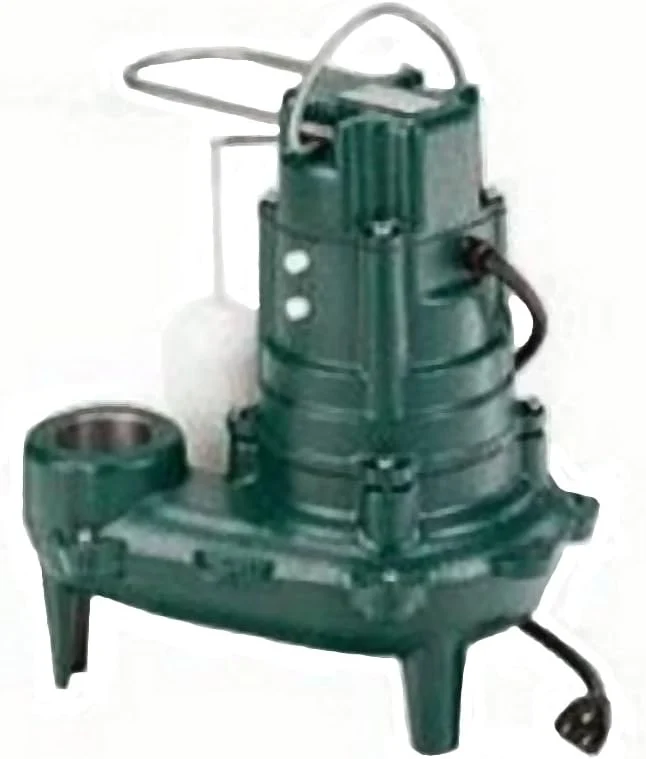 Sewage Pump, 1/2 HP Automatic – Heavy-Duty Submersible Sewage, Effluent or Dewatering Pump