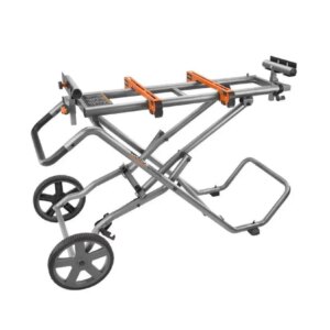 Universal Mobile Miter Saw Stand With Mounting Braces – AC9946