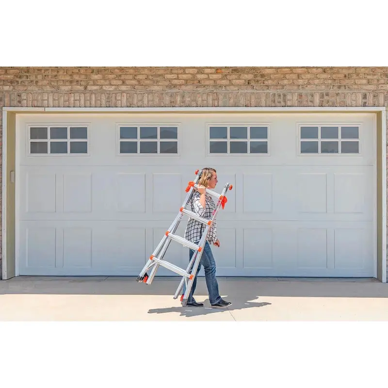 Little Giant Velocity 17-Foot Multi-Position Ladder – Type 1A Duty Rating, Aluminum Construction