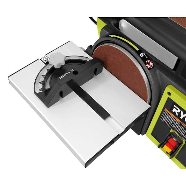 RYOBI 4 in x 36 in Belt and 6 in Disc Sander – BD4601G
