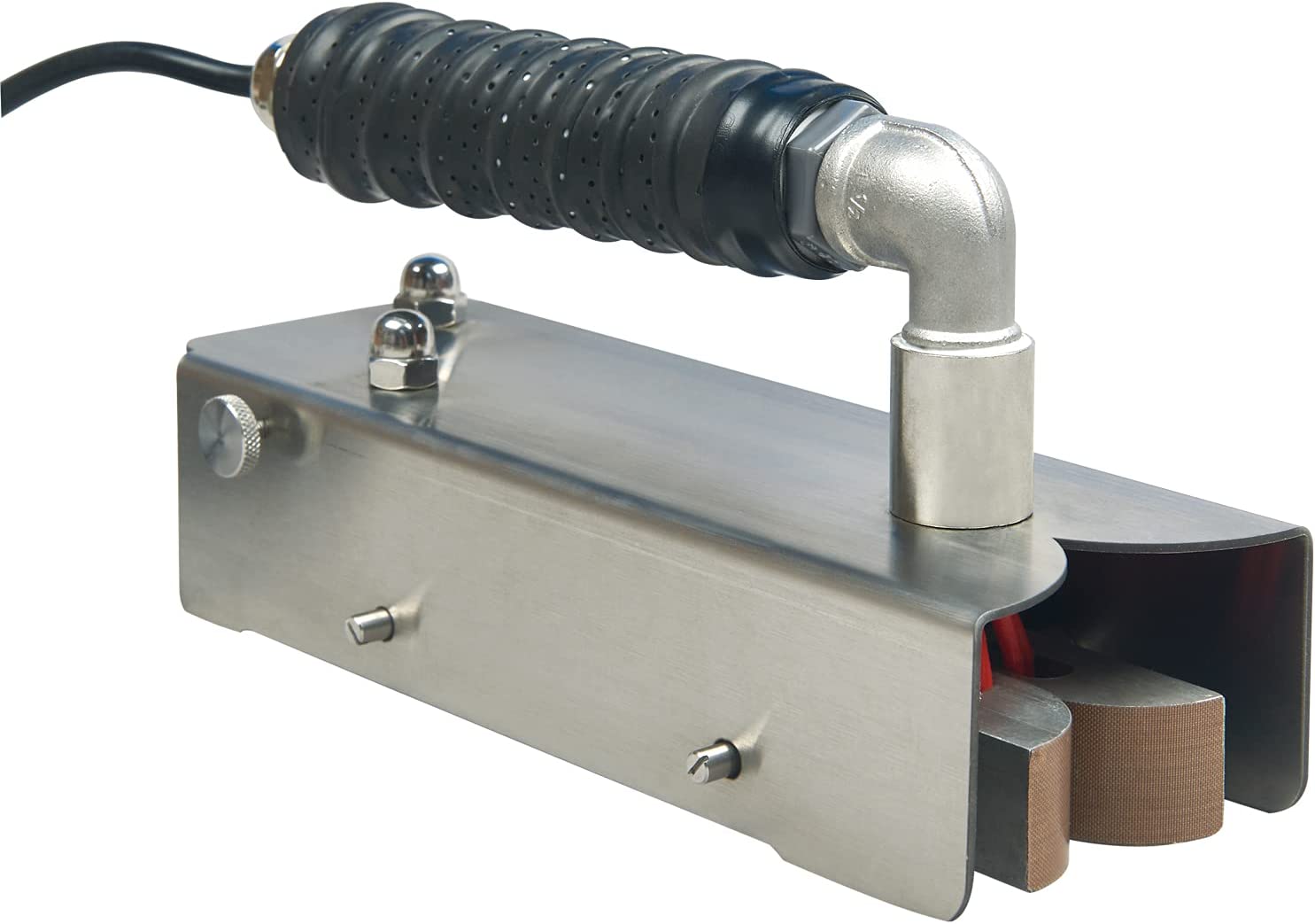 Sgpkme Continuous Hand Rotary Bag Sealer Model ROS-25 Stainless Steel Portable Directly-heated Hand Held Sealer