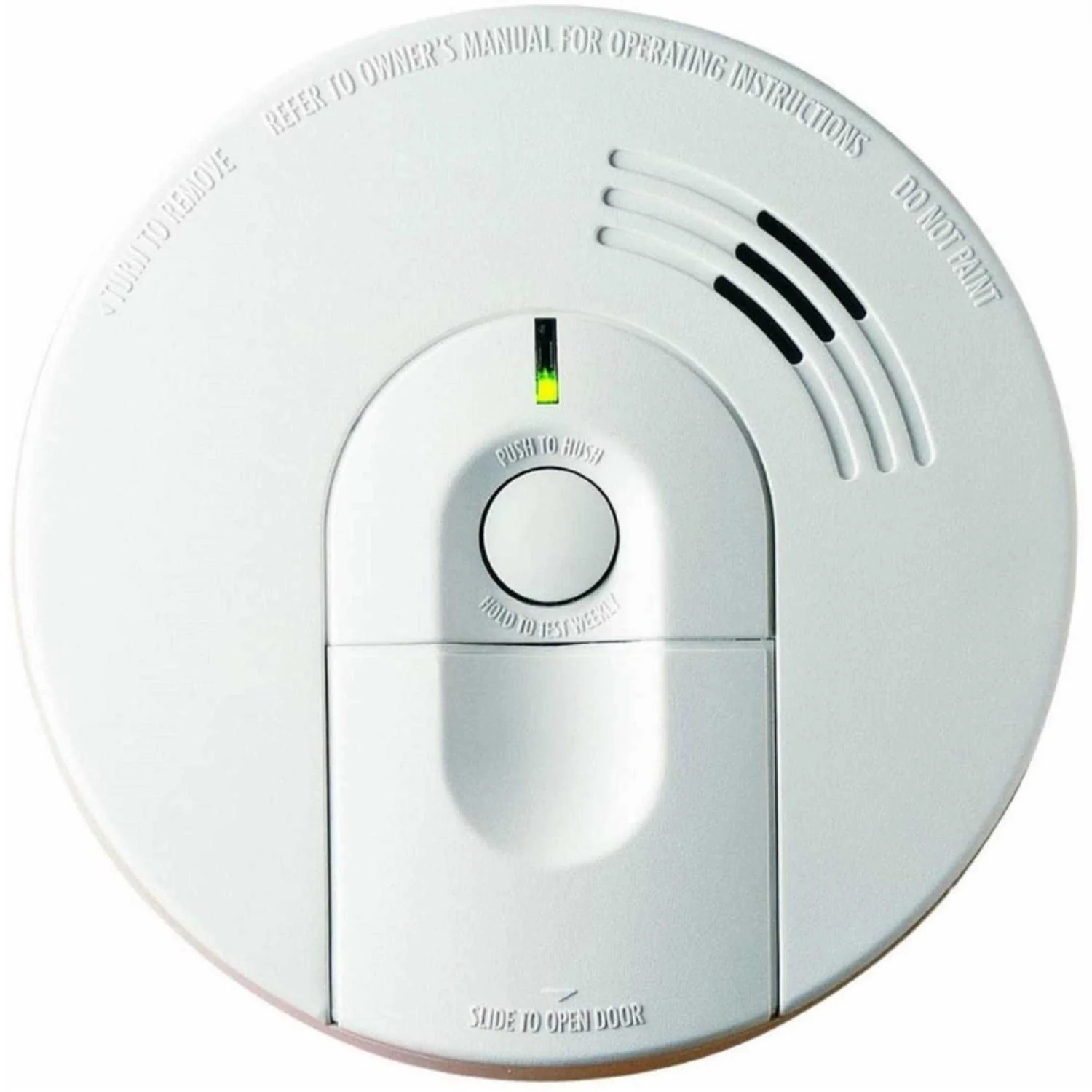 Kidde Firex Hardwired Ionization Smoke Alarm, White, 5.6-Inch Dia x 1.8-Inch – i4618
