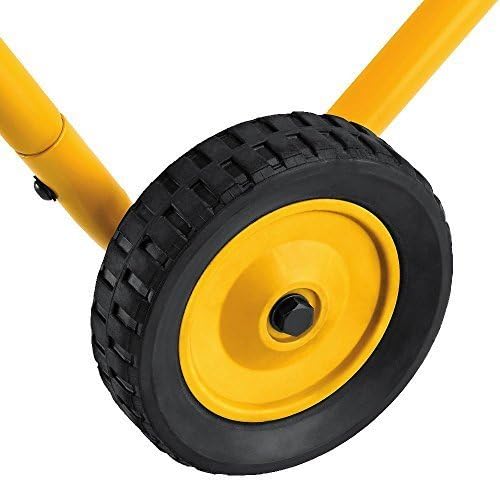 DEWALT Rolling Miter Saw Stand With Wheels, Yellow, 300 lb – DWX726
