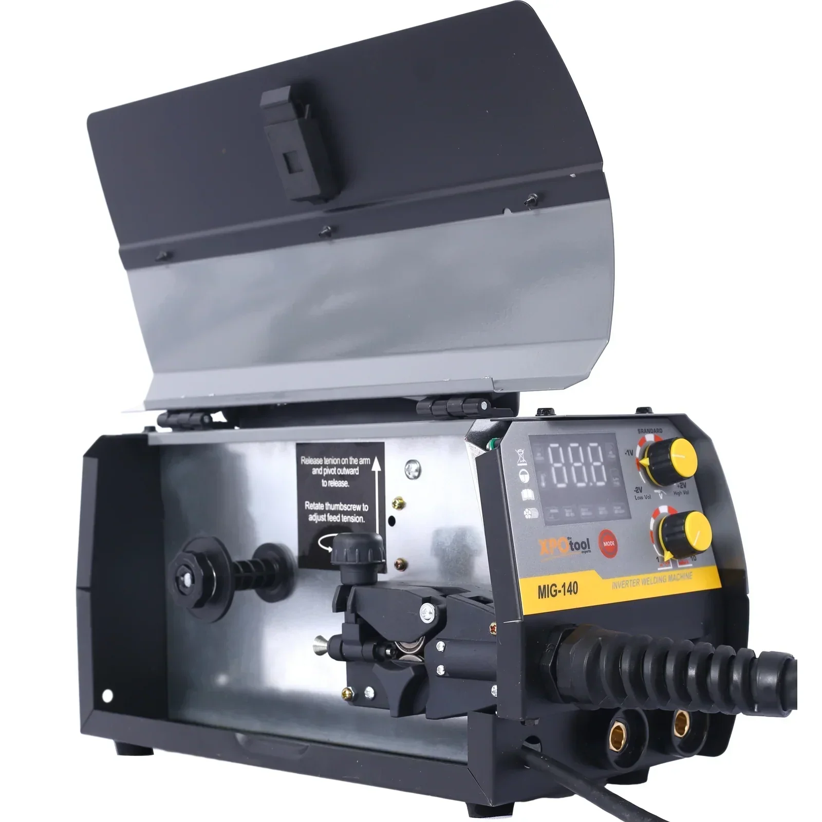 140A 110V 4 In 1 Multiprocess MIG Welder – Gas/Gasless MIG, Lift TIG, Stick ARC