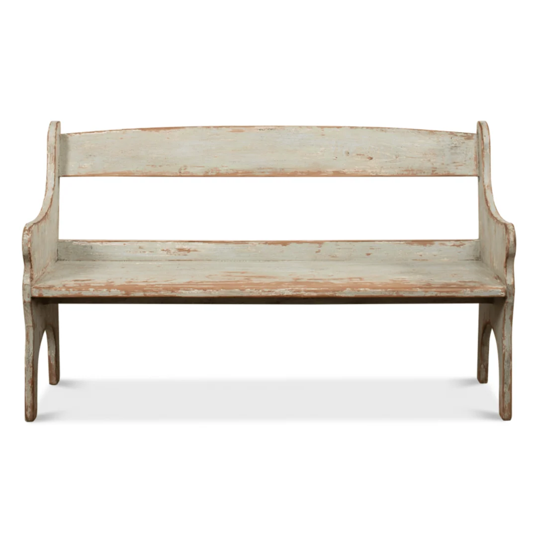 Vintage School House Entry Bench