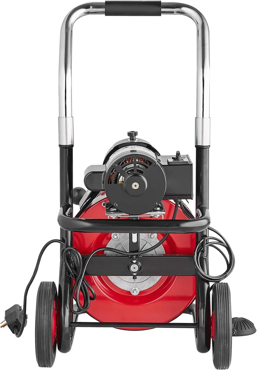 VEVOR Drain Cleaner Machine 100FT x 1/2 Inch, 550W, Red + Black – Drain Cleaner Machine 100 FT x 1/2 Inch