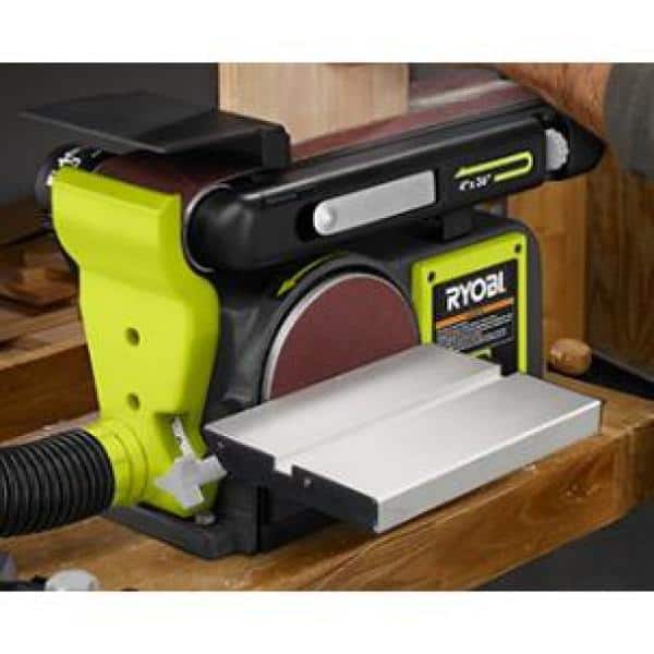 RYOBI 4 in x 36 in Belt and 6 in Disc Sander – BD4601G