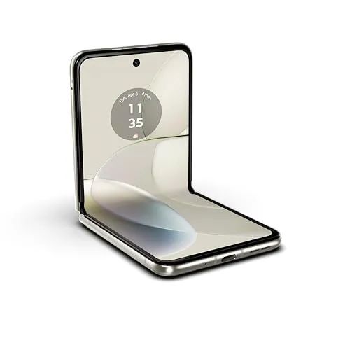 razr | 2023 | Unlocked | Made for US 8/128 | 32MP Camera | Vanilla Cream, 73.95 x 170.82 x 7.35mm
