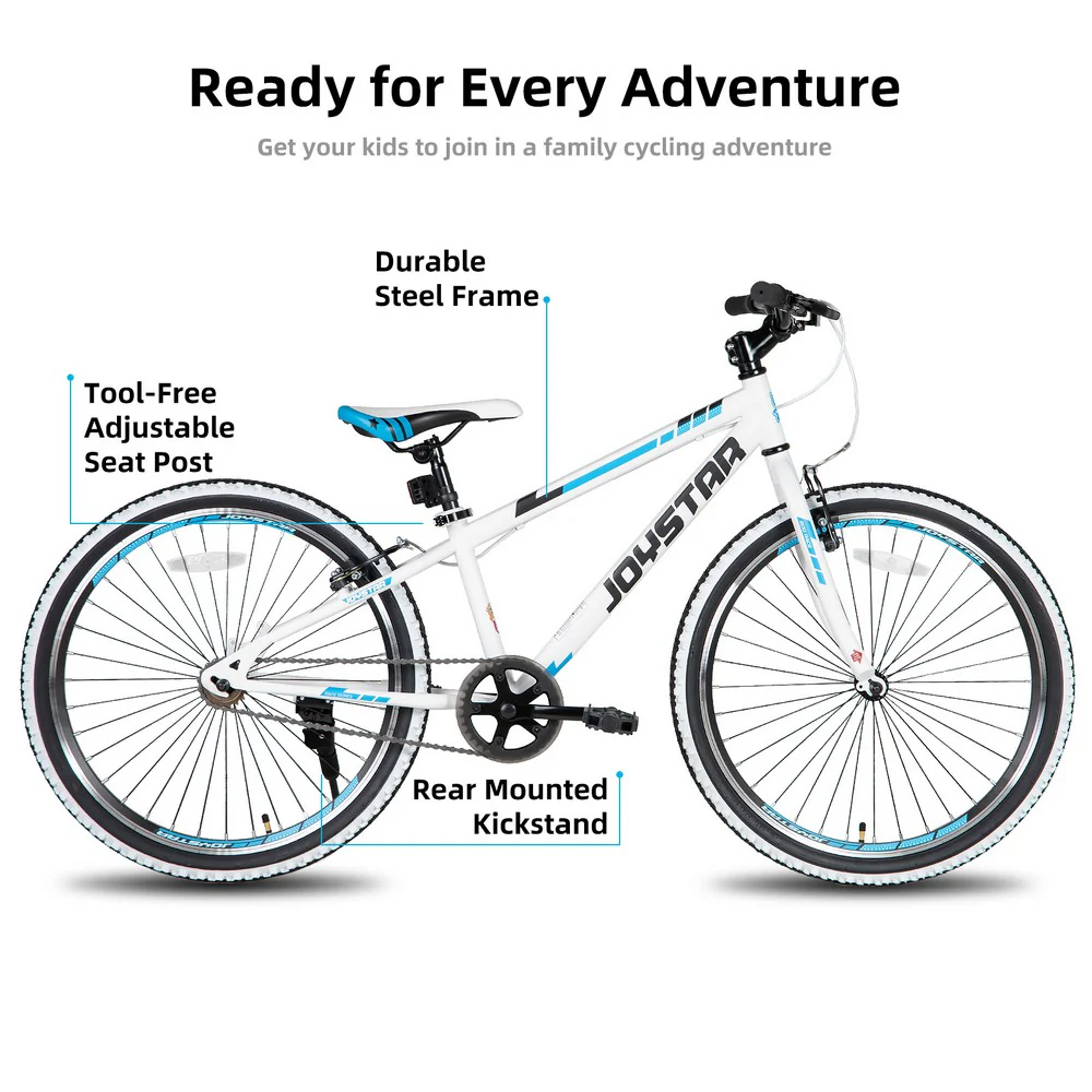 20/24-Inch Kids Mountain Bike, Single-Speed – Option 2