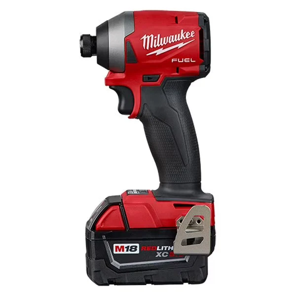 Milwaukee M18 Fuel 1/4 in 18V Hex Impact Driver Kit With (2) 5Ah Batteries, Charger And Carrying Case – 2853-22