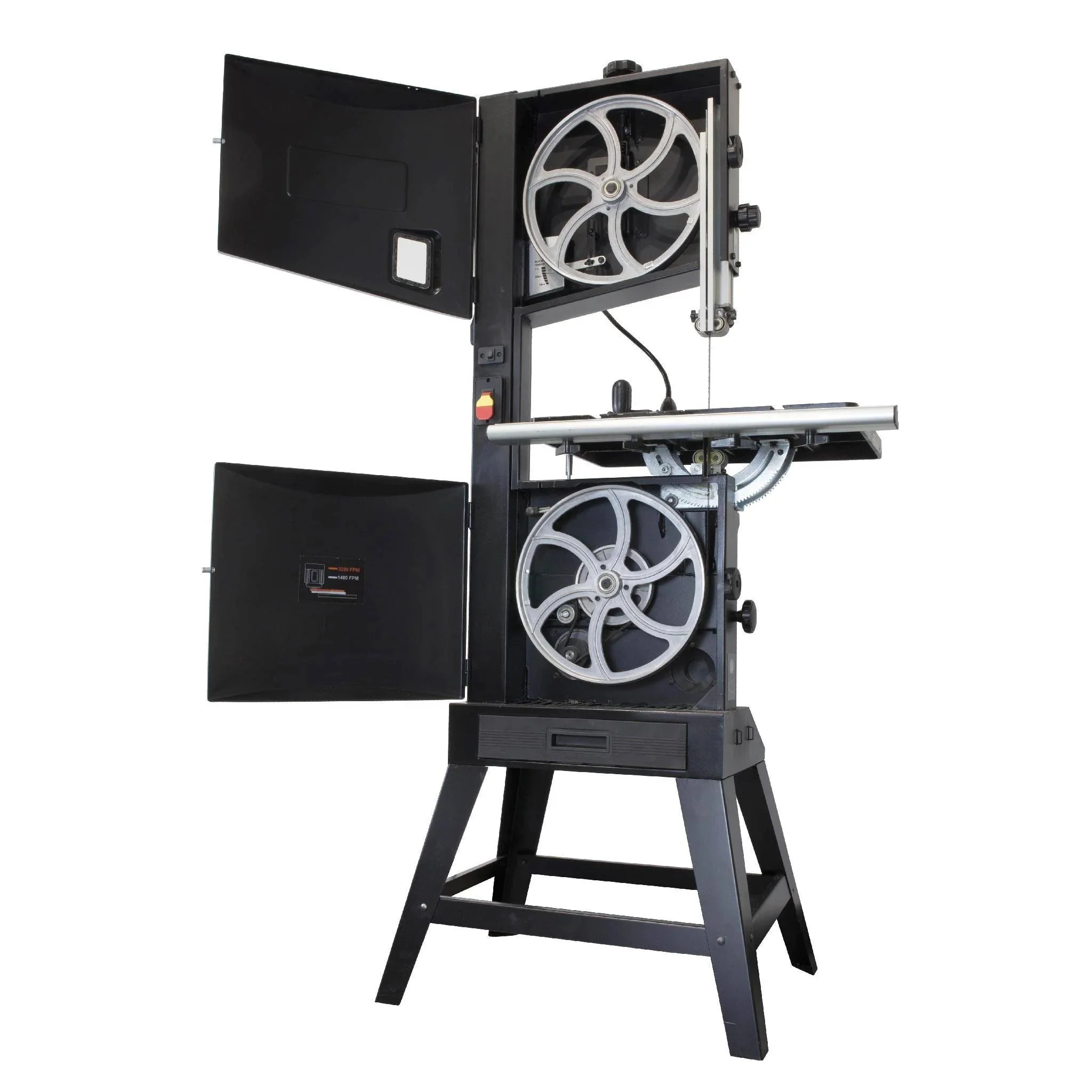 Wen 14-Inch Two-Speed Band Saw With Stand And Worklight – 3966T
