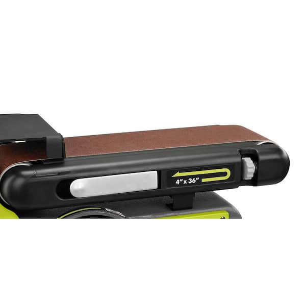 RYOBI 4 in x 36 in Belt and 6 in Disc Sander – BD4601G