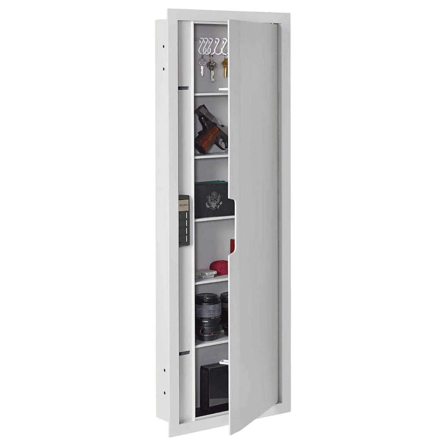 SnapSafe In-Wall Safe Tall – 44.0 x 16.25 x 4.0 in