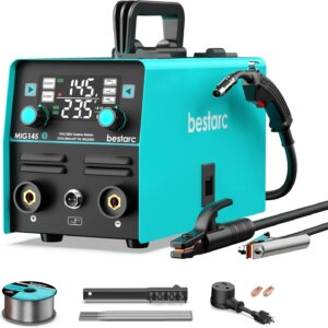 bestarc 145A 3-in-1 MIG Welder, 110V/220V – MIG145-9GEN-110/220V, MIG145-1122
