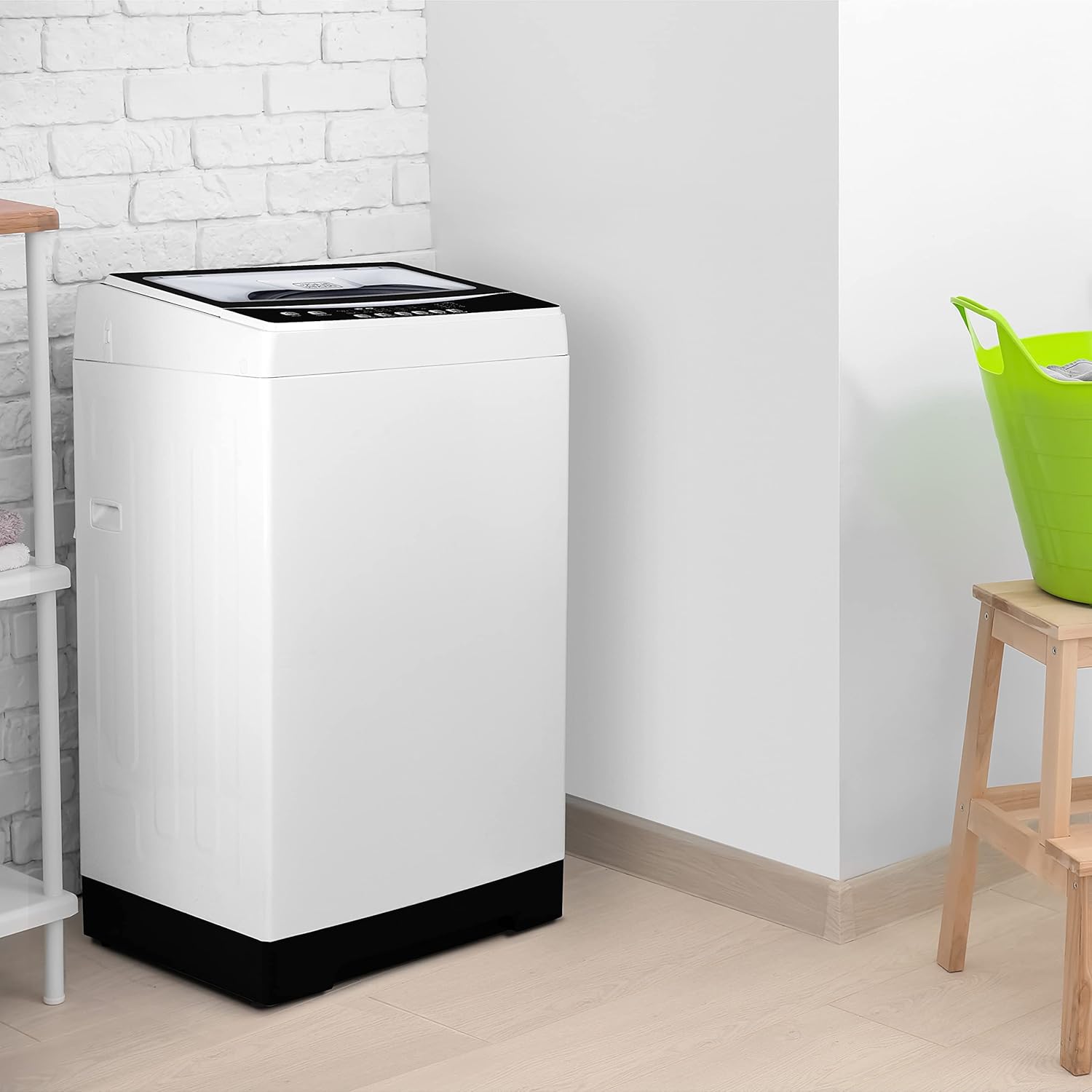 0.9 Cu. Ft. Portable Washing Machine – 5 Wash Cycles