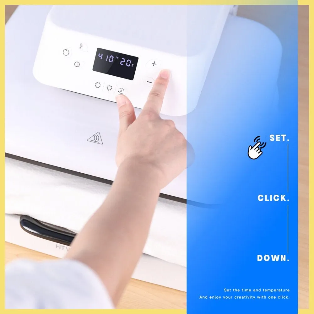 1500W 15″X15″ Auto Heat Press Machine for Transfer Vinyl& Sublimation Project