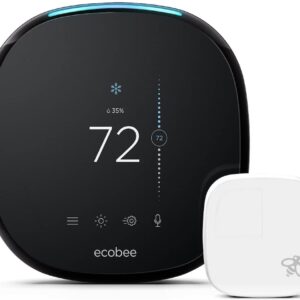 4 Smart Thermostat with Built-In Alexa, Room Sensor Included