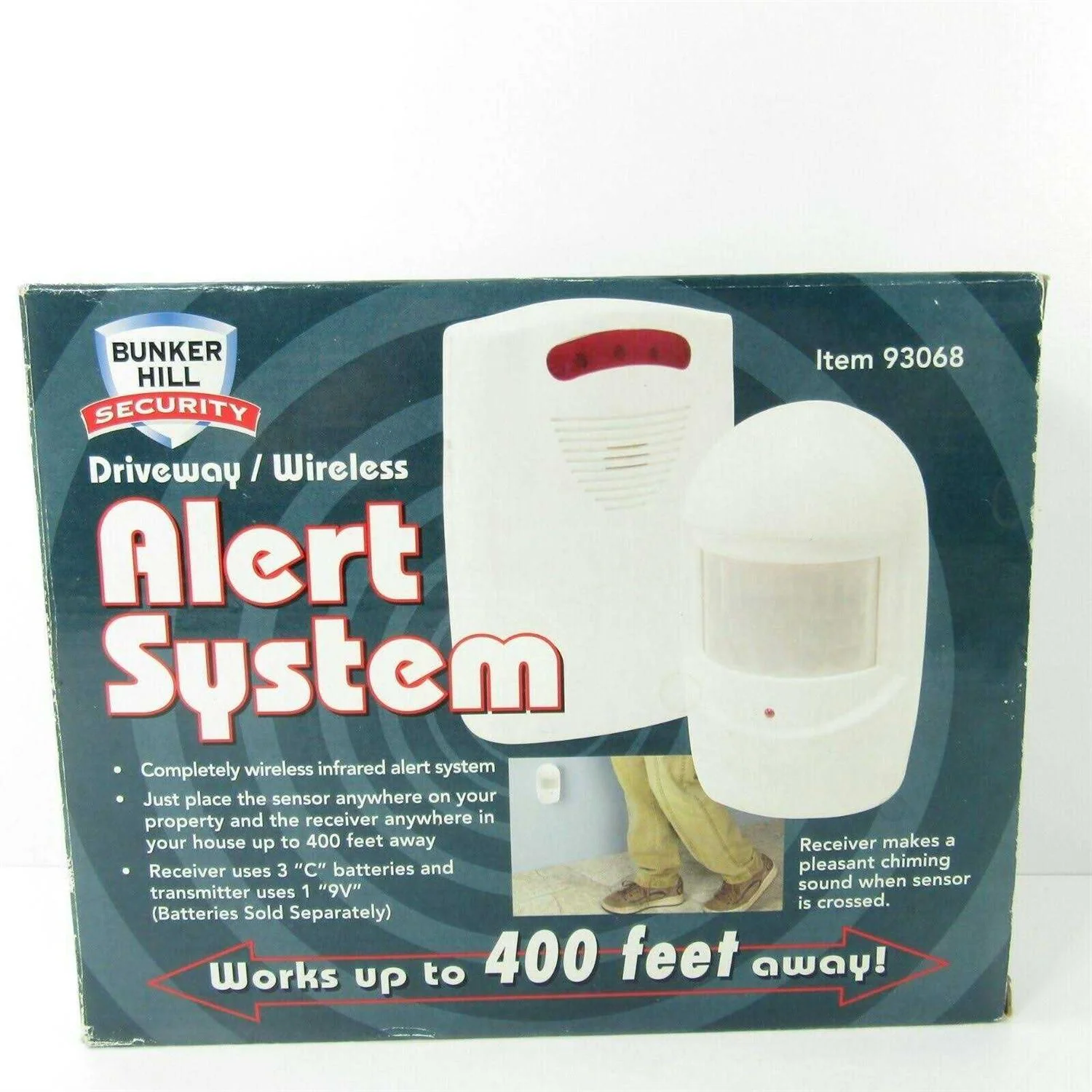 Bunker Hill Security Wireless Security Driveway Alert System