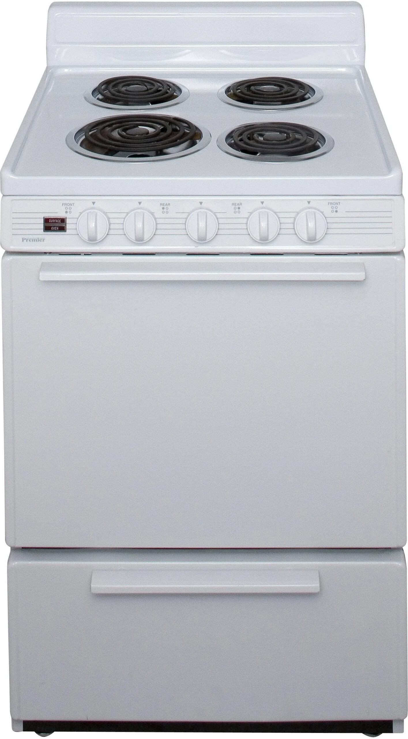 24 inch Electric Range (White)
