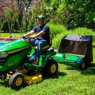 42 Tow-Behind Lawn Sweeper, 24 cu. ft. Capacity, Adjustable Brushes