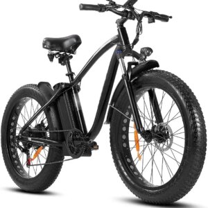 Outdoor electric bike with 48V/15Ah lithium battery