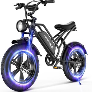20-Inch Fat Tire Electric Bike, 750W, 48V 18Ah