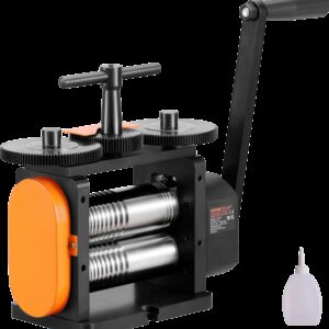 Vevor Rolling Mill Jewelry Machine 3-in-1 Multi-Function 57mm Max Width New
