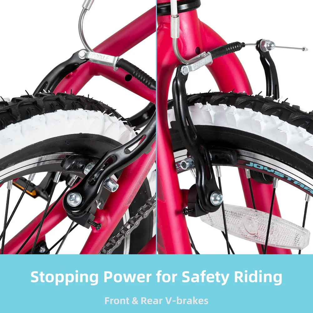 20/24-Inch Kids Mountain Bike, Single-Speed – Option 2