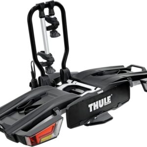 2-Bike Foldable Hitch Rack, Silver