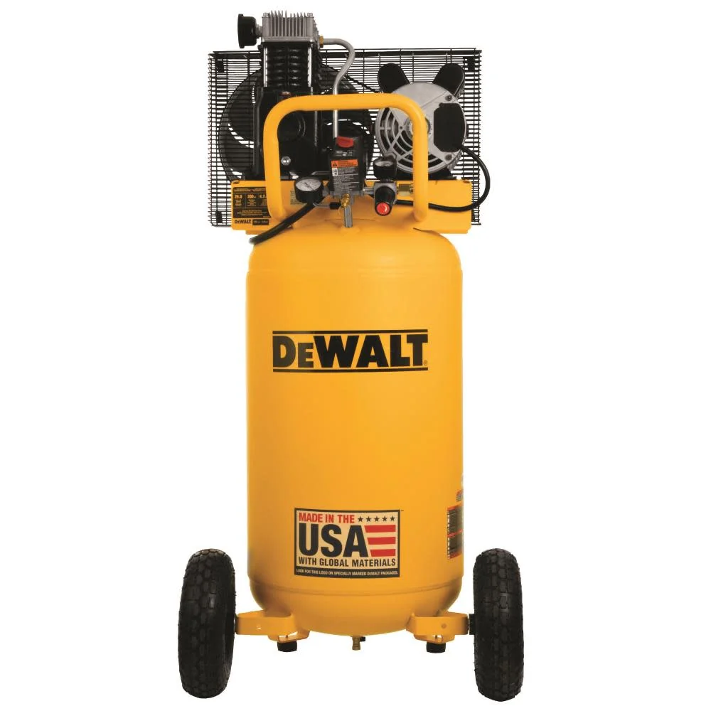 DEWALT 25 Gallon 200 PSI Portable Vertical Electric Air Compressor – DXCM251