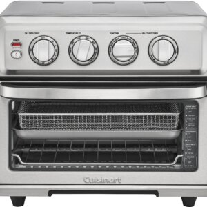 Fryer Toaster Oven with Grill Stainless Steel