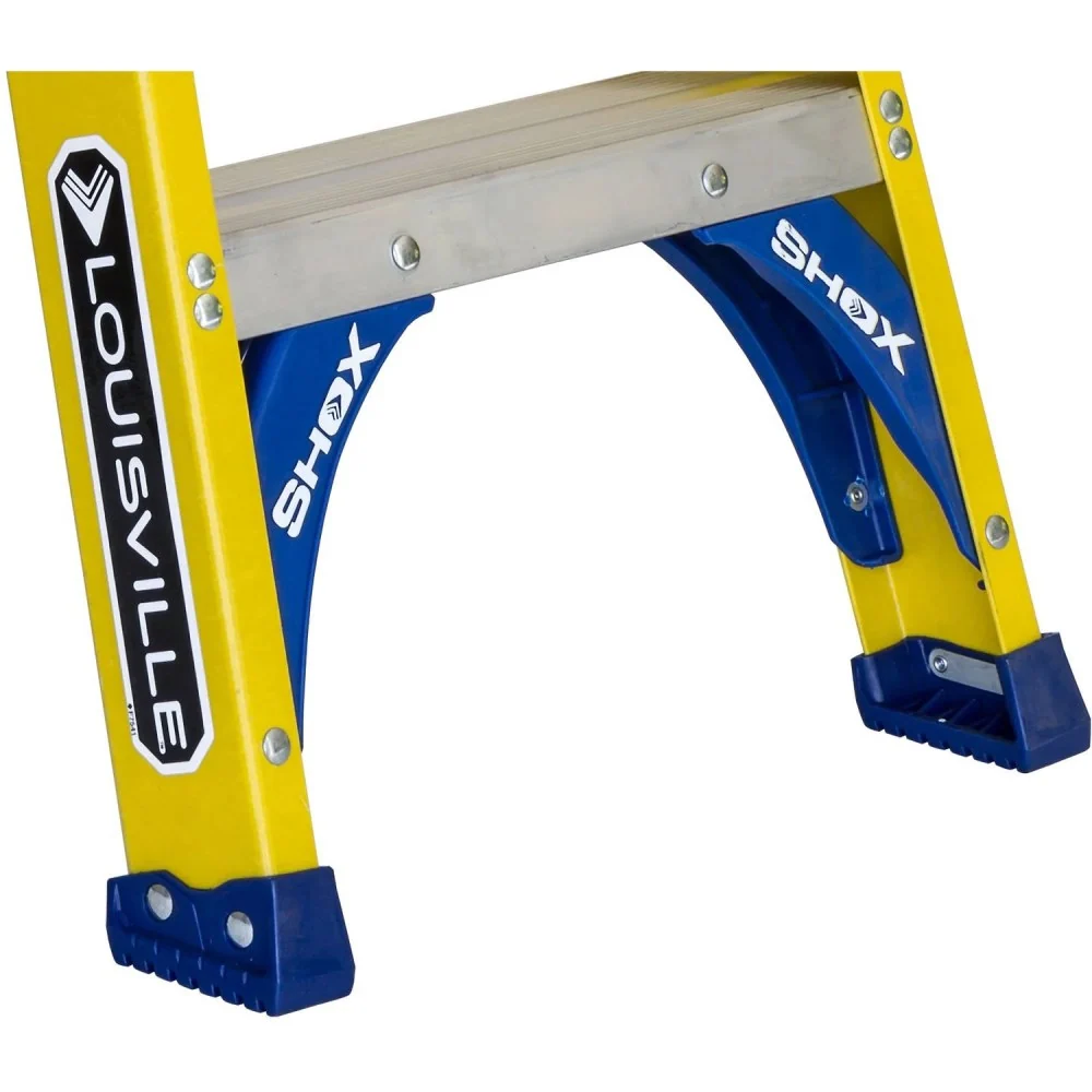 Louisville Ladder 5-Foot Fiberglass Step Ladder, 250-Pound Load Capacity, Type I – FS2005