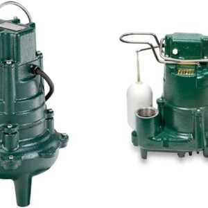 Sewage Pump, 1/2 HP Automatic – Heavy-Duty Submersible Sewage, Effluent or Dewatering Pump