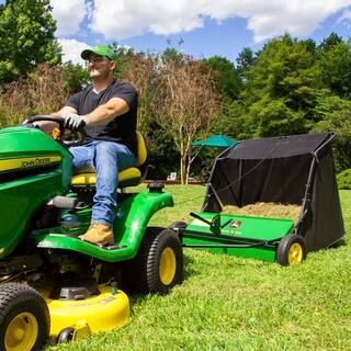 42 Tow-Behind Lawn Sweeper, 24 cu. ft. Capacity, Adjustable Brushes