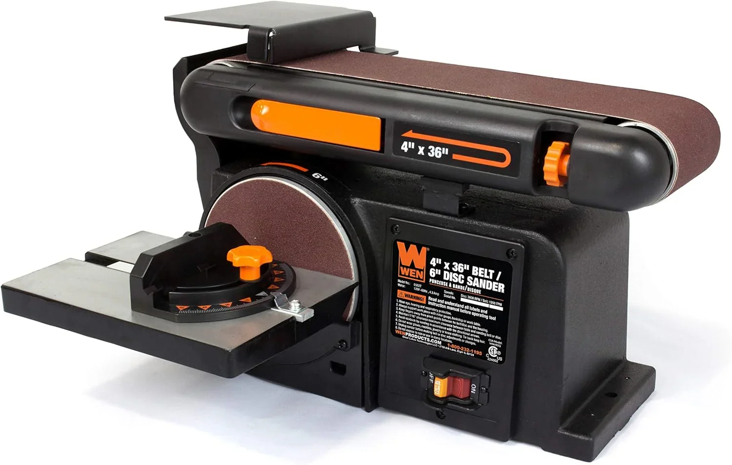 WEN 10-Amp 6-Inch Spiral Benchtop Jointer – JT630H