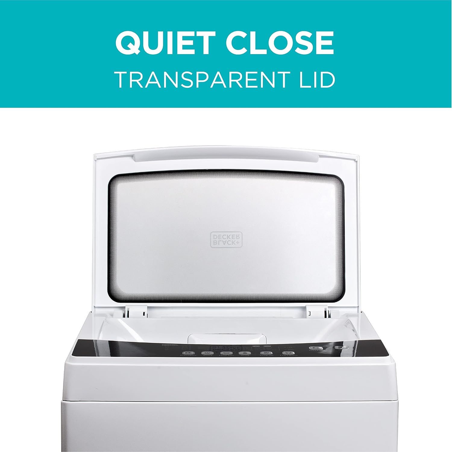 0.9 Cu. Ft. Portable Washing Machine – 5 Wash Cycles
