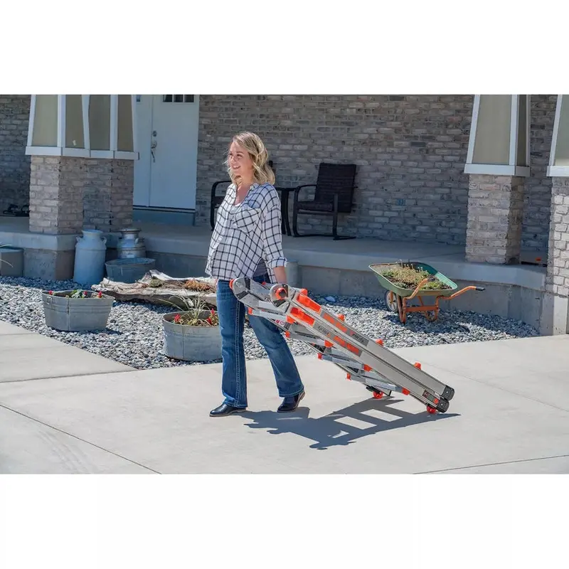 Little Giant Velocity 17-Foot Multi-Position Ladder – Type 1A Duty Rating, Aluminum Construction