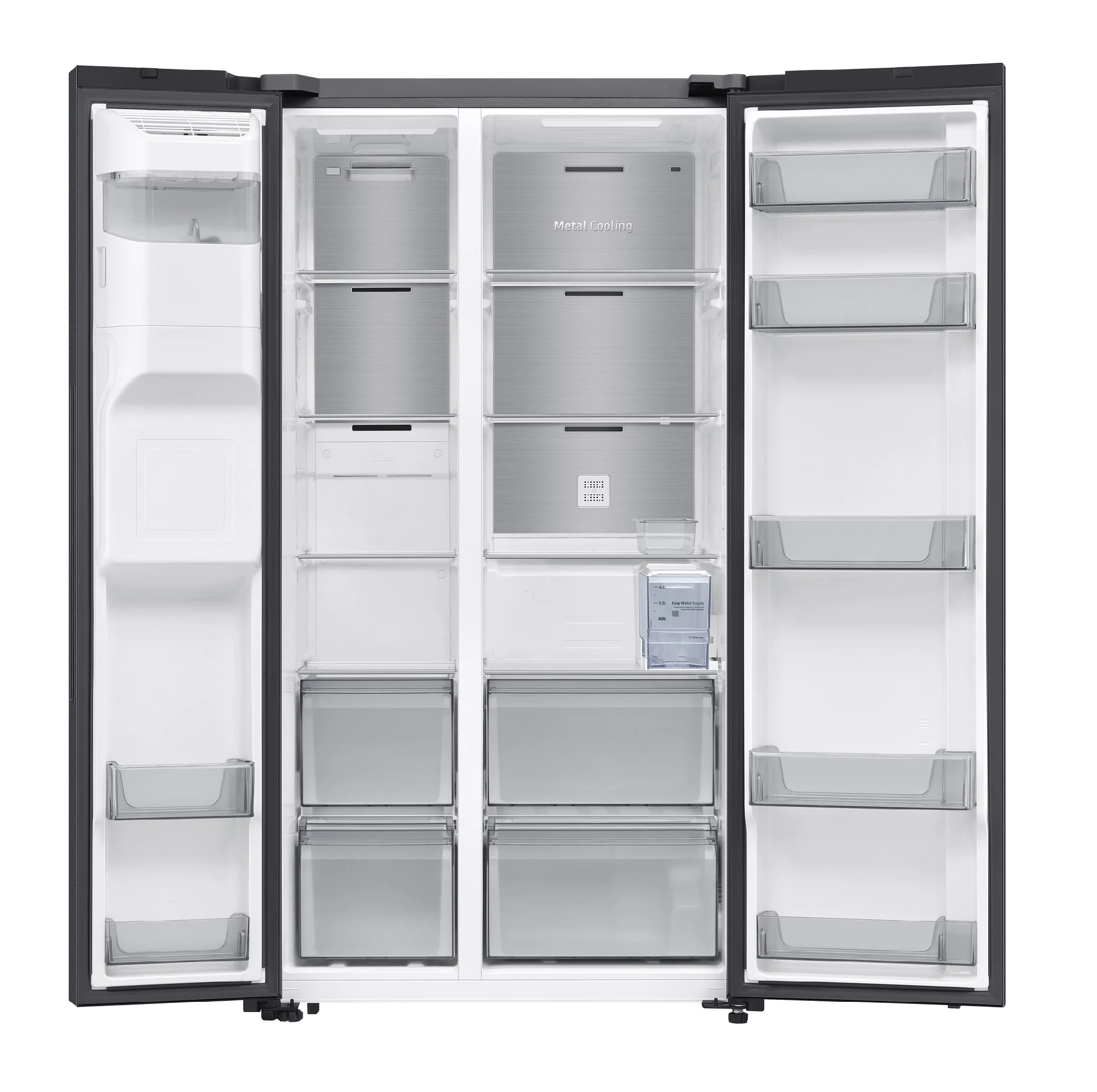 21.8 Cu. Ft. Side-by-Side Refrigerator Inverter