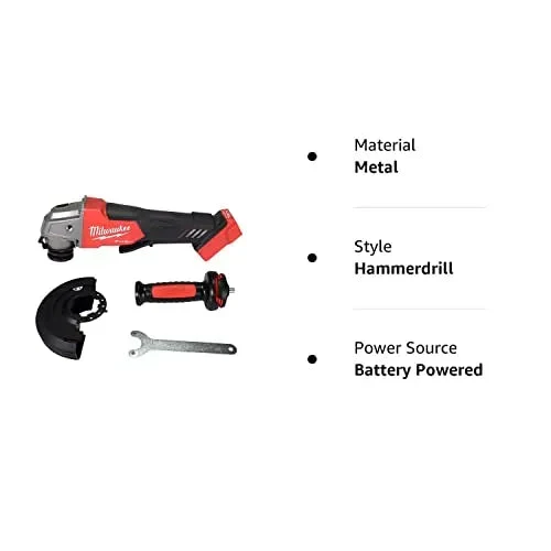 Milwaukee M18 FUEL Cordless Small Angle Grinder, Brushless Lithium Ion – 2880-20