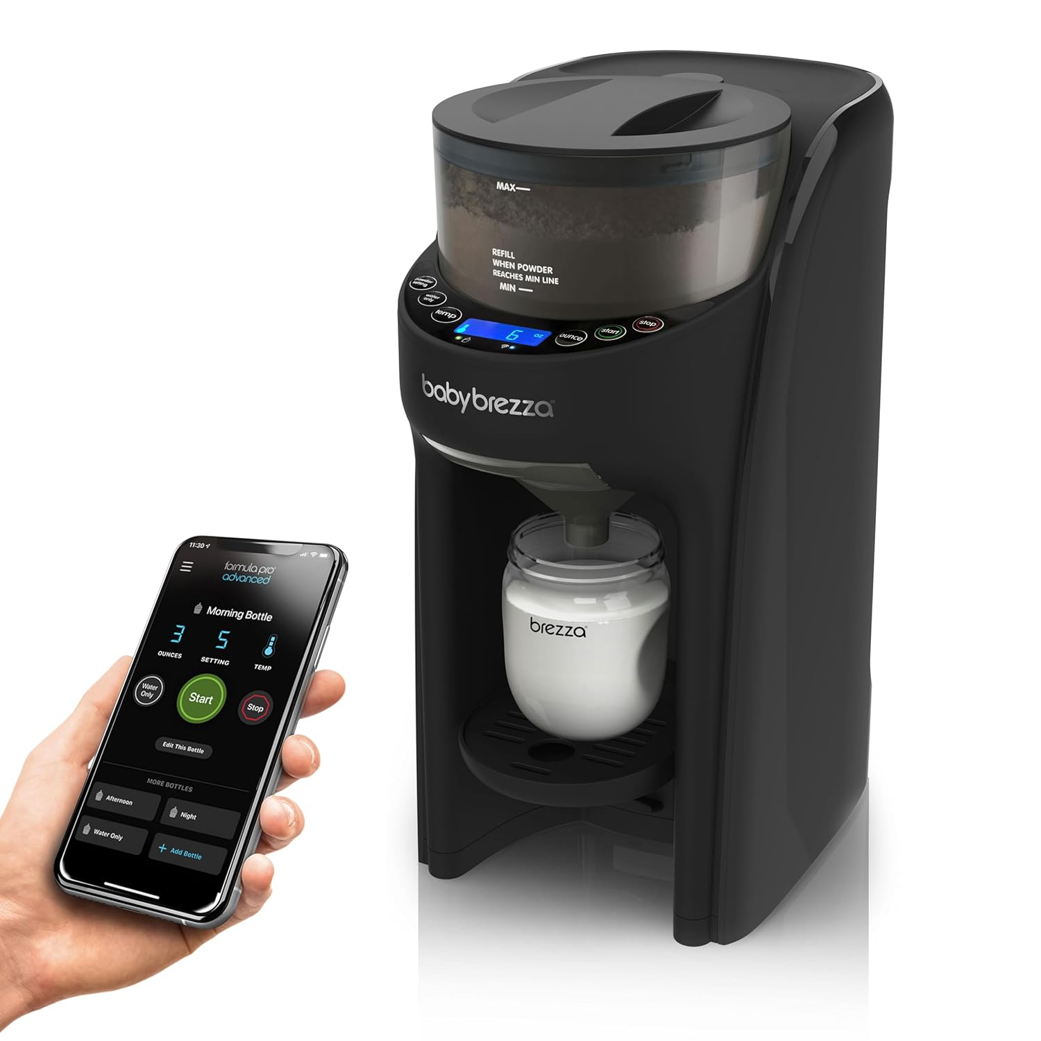 Advanced WiFi Formula Dispenser, Black