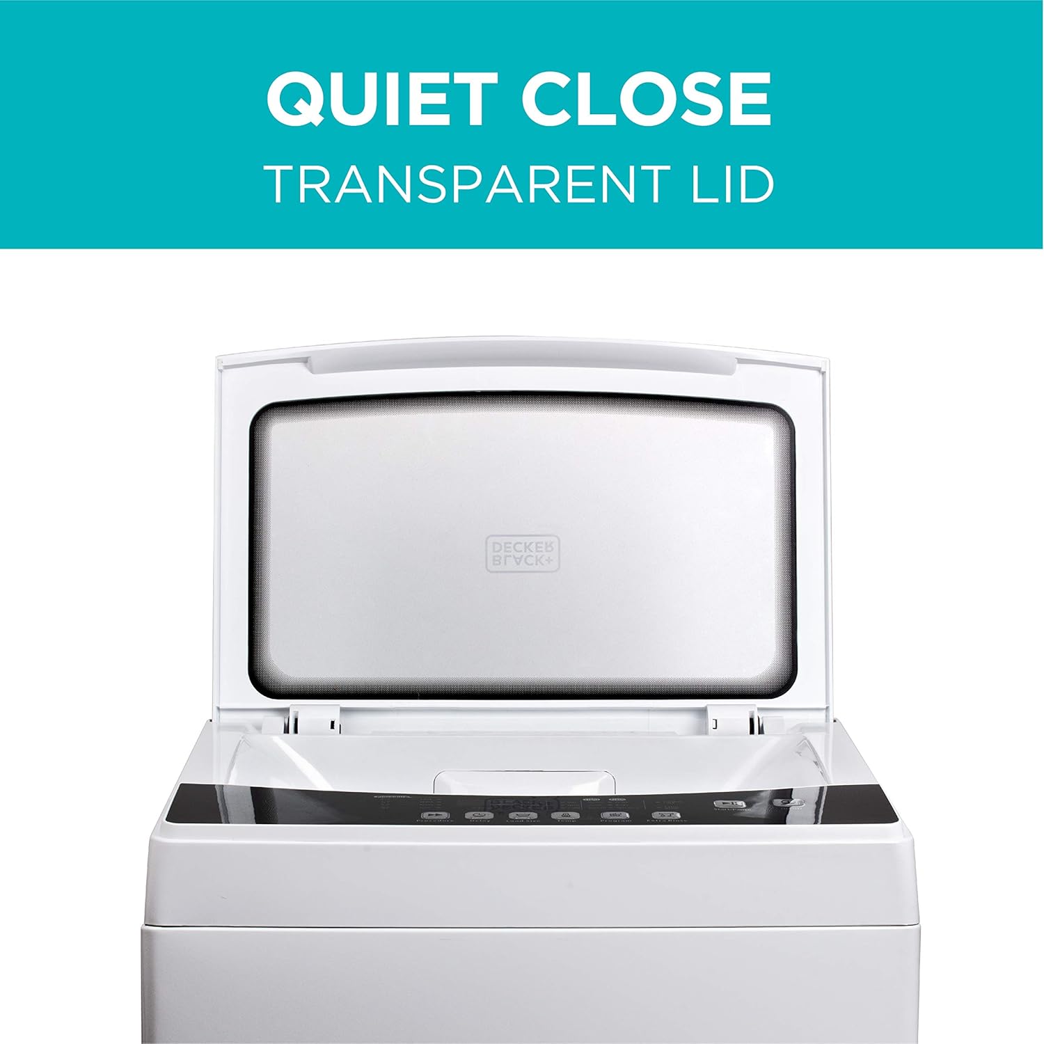 0.9 Cu. Ft. Portable Washing Machine – 5 Wash Cycles