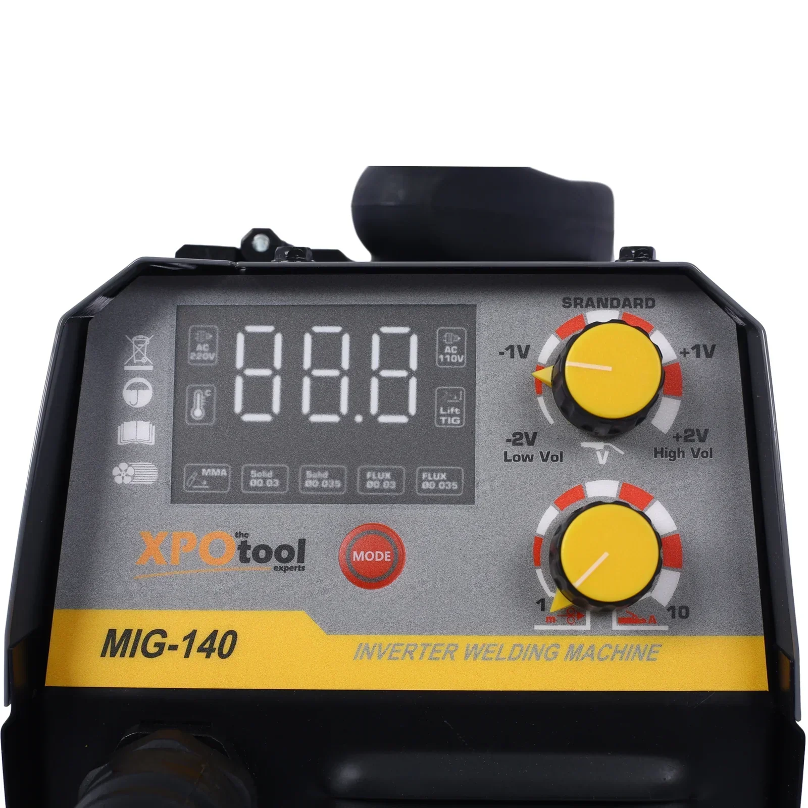 140A 110V 4 In 1 Multiprocess MIG Welder – Gas/Gasless MIG, Lift TIG, Stick ARC