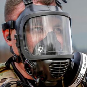CBRN Full Face Gas Mask with Drinking System