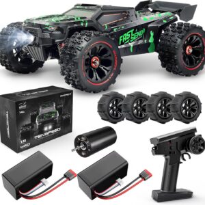 1/16 RTR Brushless Fast RC Cars, 42mph with 2 Batteries