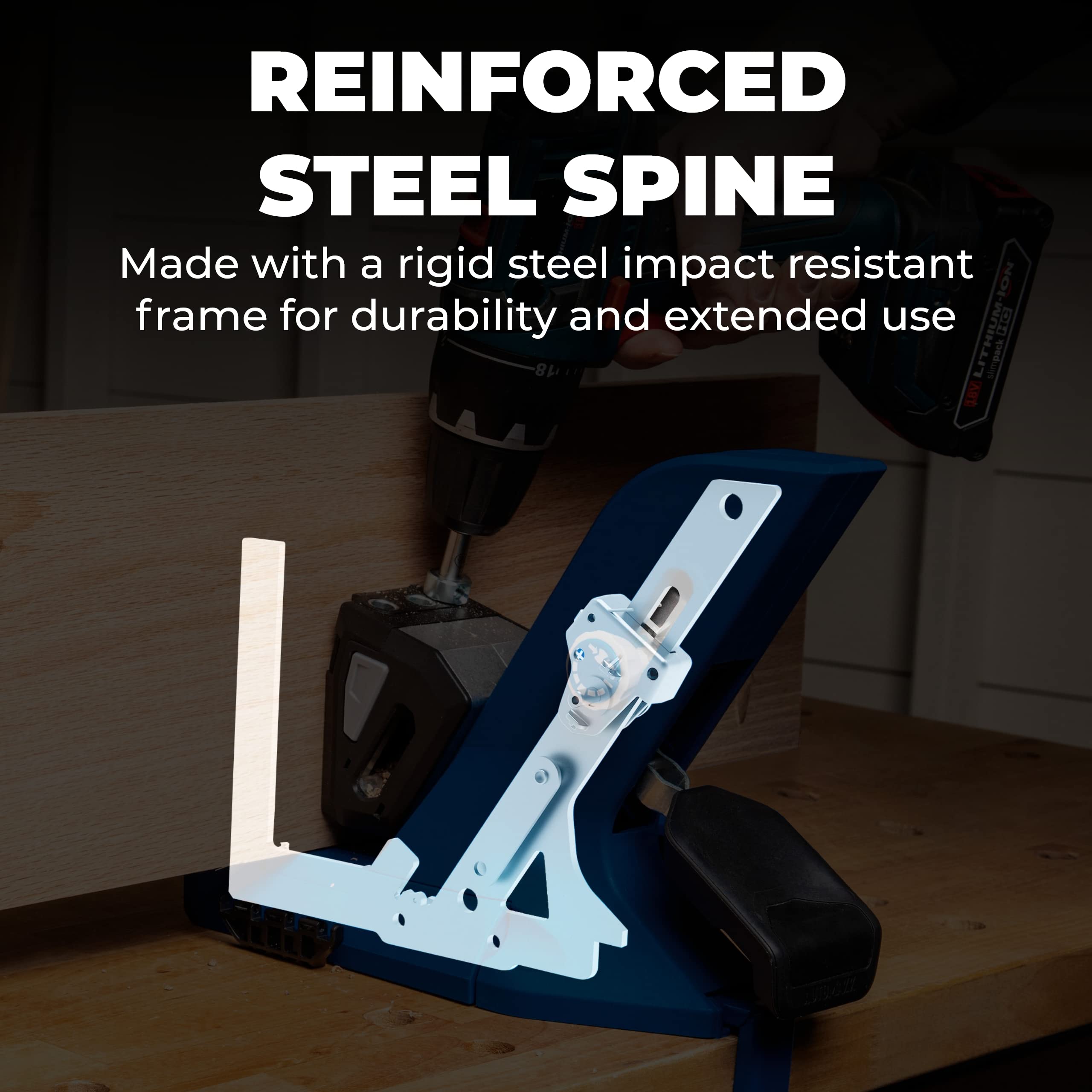 Pocket-Hole Jig 720PRO – Includes Durable Pocket-Hole Screws