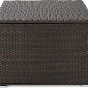 Samoa Multibrown Wicker Storage Box