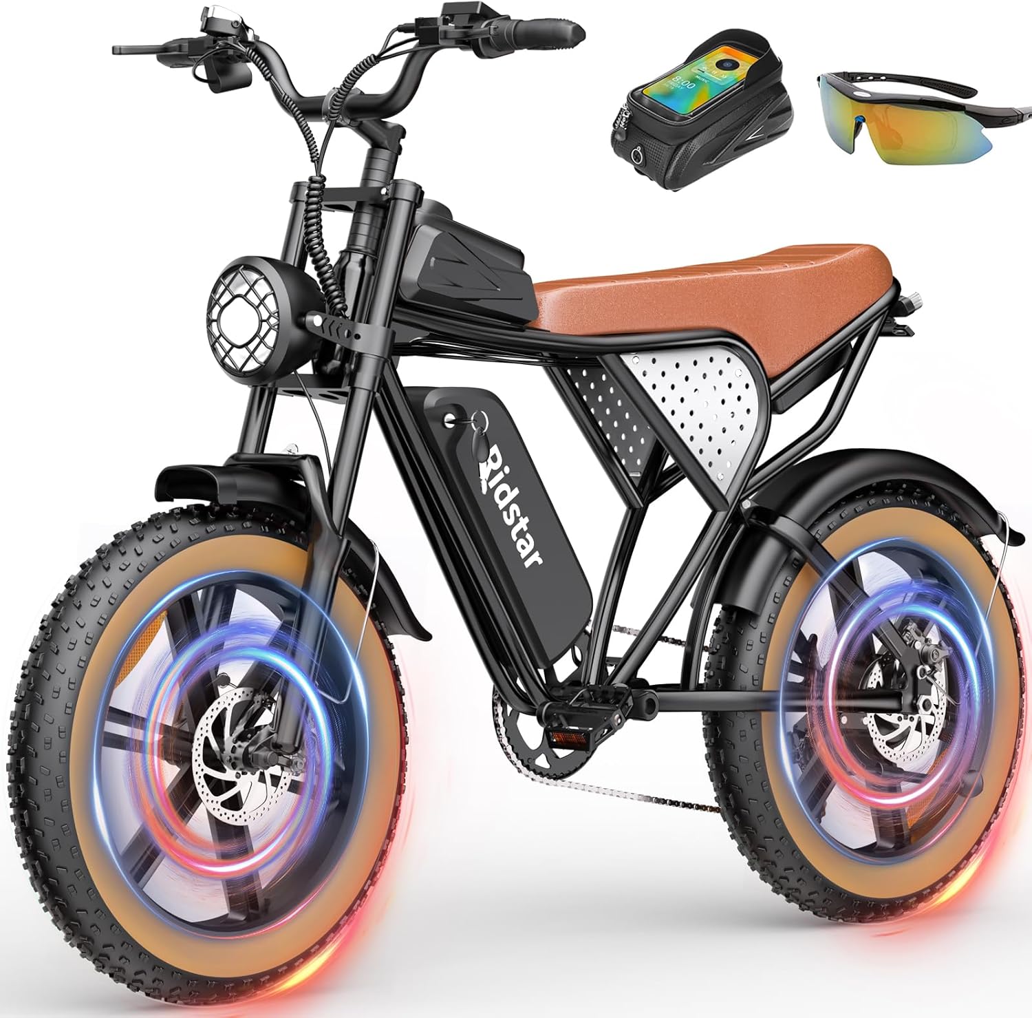 Electric Bike Q20, 2000W, 37Mph, 20″ Fat Tires
