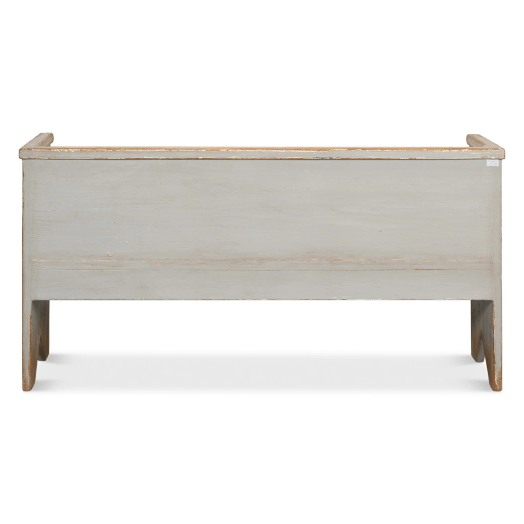 Grey Wash Reclaimed Pine Bench