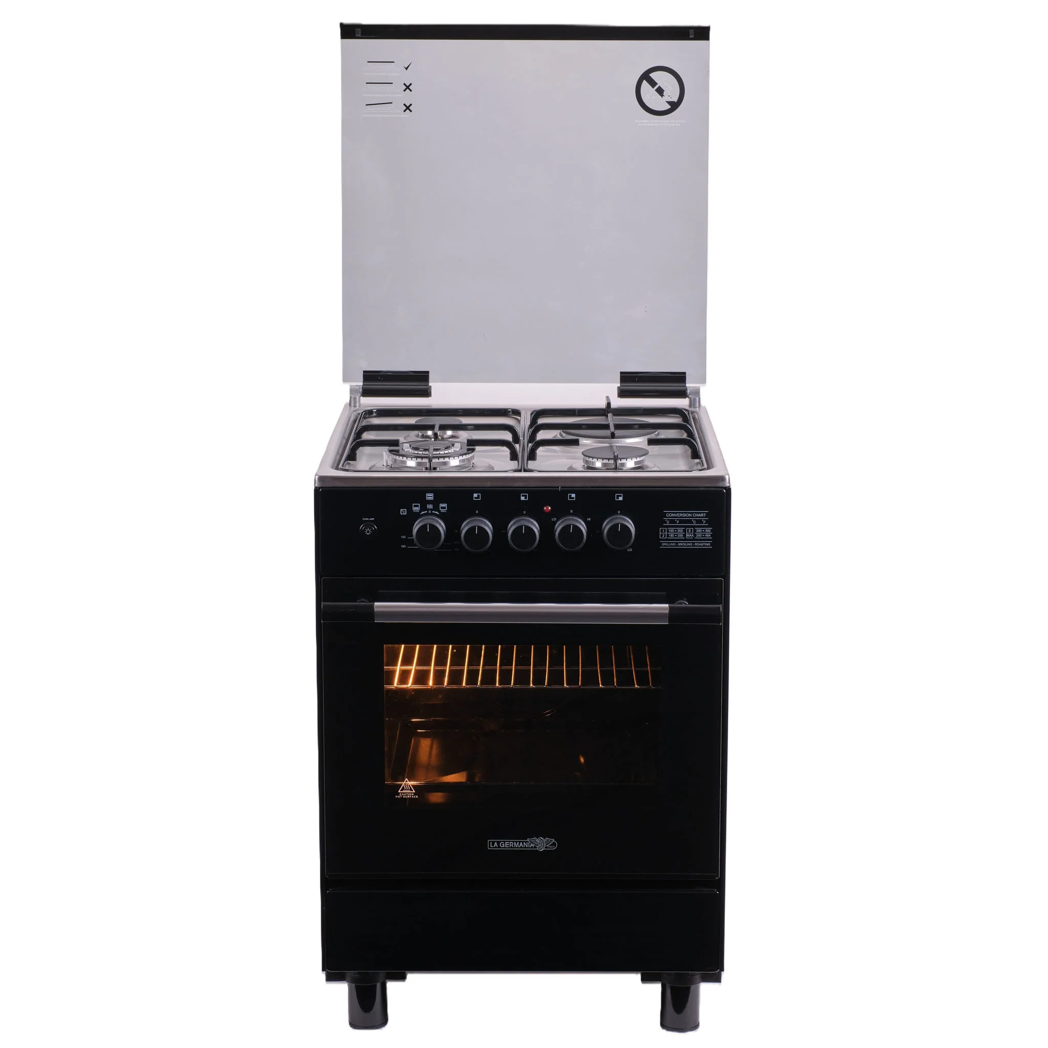 Range with Practical Kitchen Design Configuration C